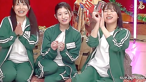 Horny girls getting off by a strap-on