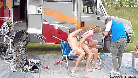 Teeny fucked on a white girl